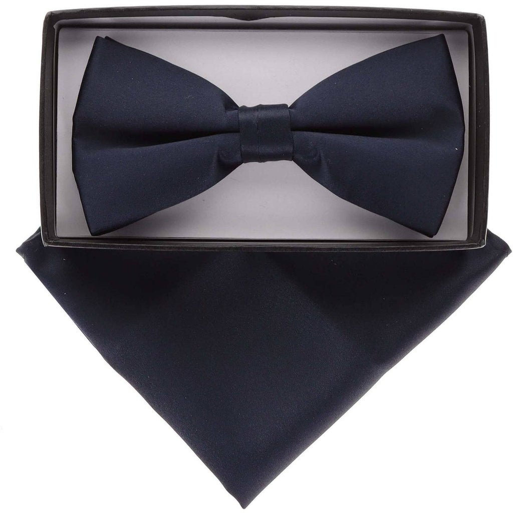 Vittorio Farina Classic Bow Tie & Pocket Square by Classy Cufflinks