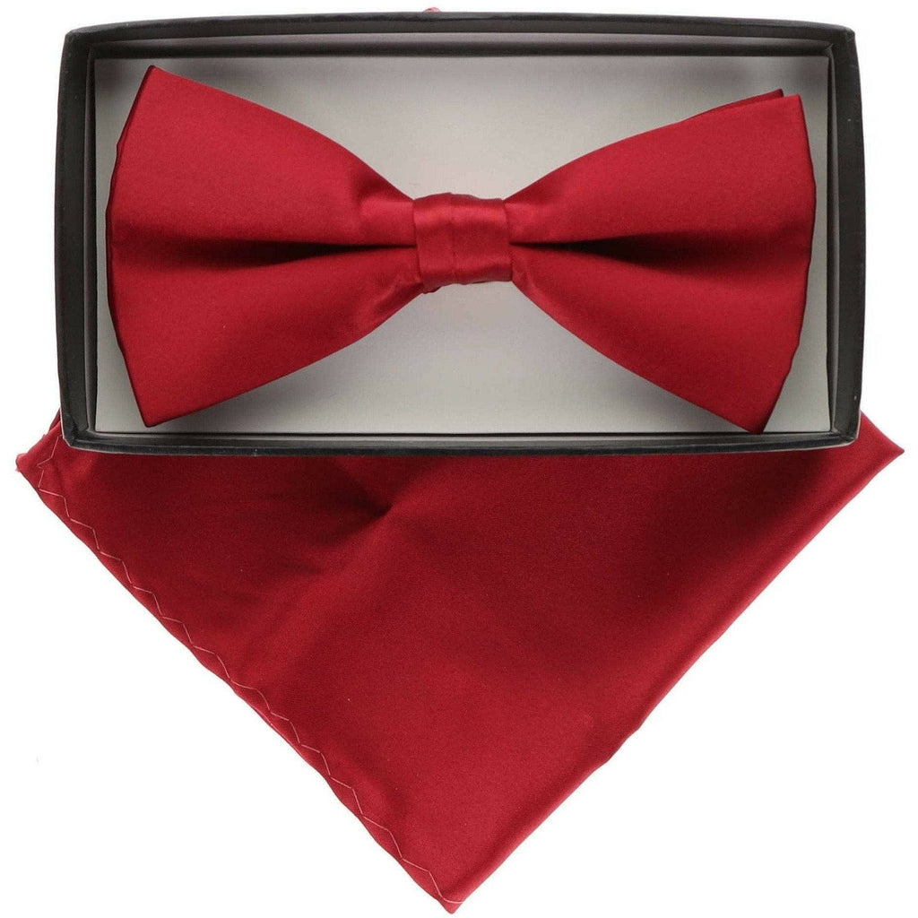 Vittorio Farina Classic Bow Tie & Pocket Square by Classy Cufflinks