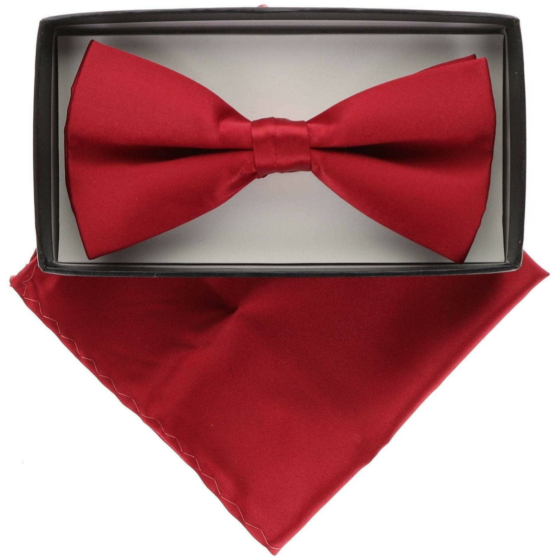 Vittorio Farina Classic Bow Tie & Pocket Square by Classy Cufflinks