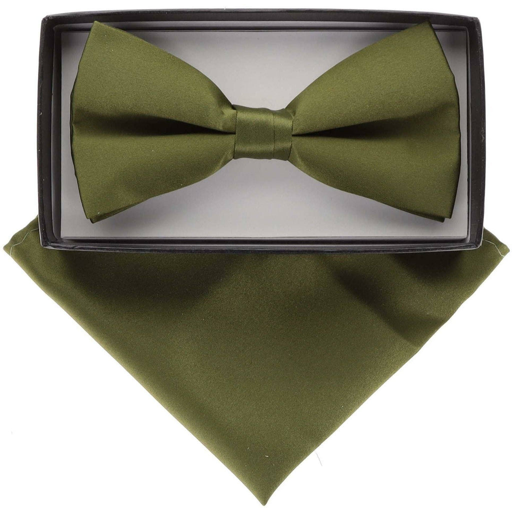 Vittorio Farina Classic Bow Tie & Pocket Square by Classy Cufflinks