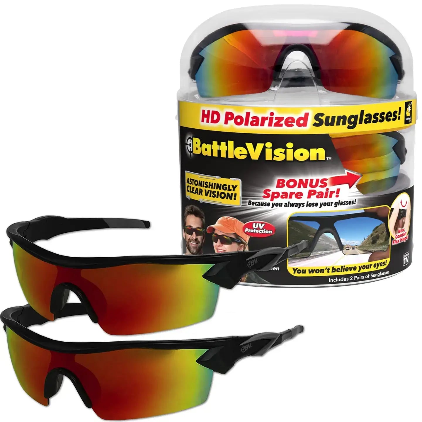 BattleVision HD Polarized Sunglasses