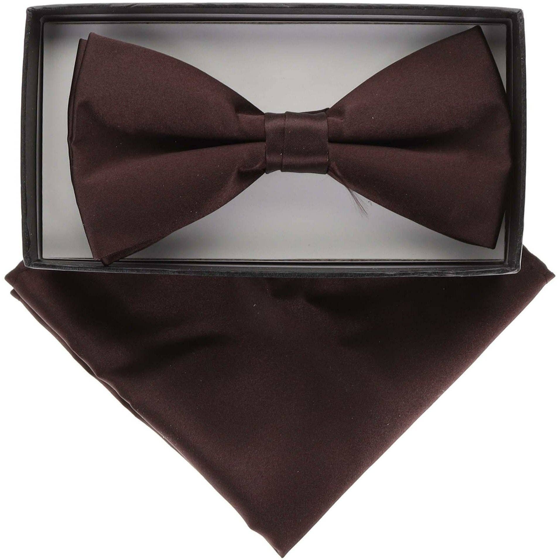 Vittorio Farina Classic Bow Tie & Pocket Square by Classy Cufflinks