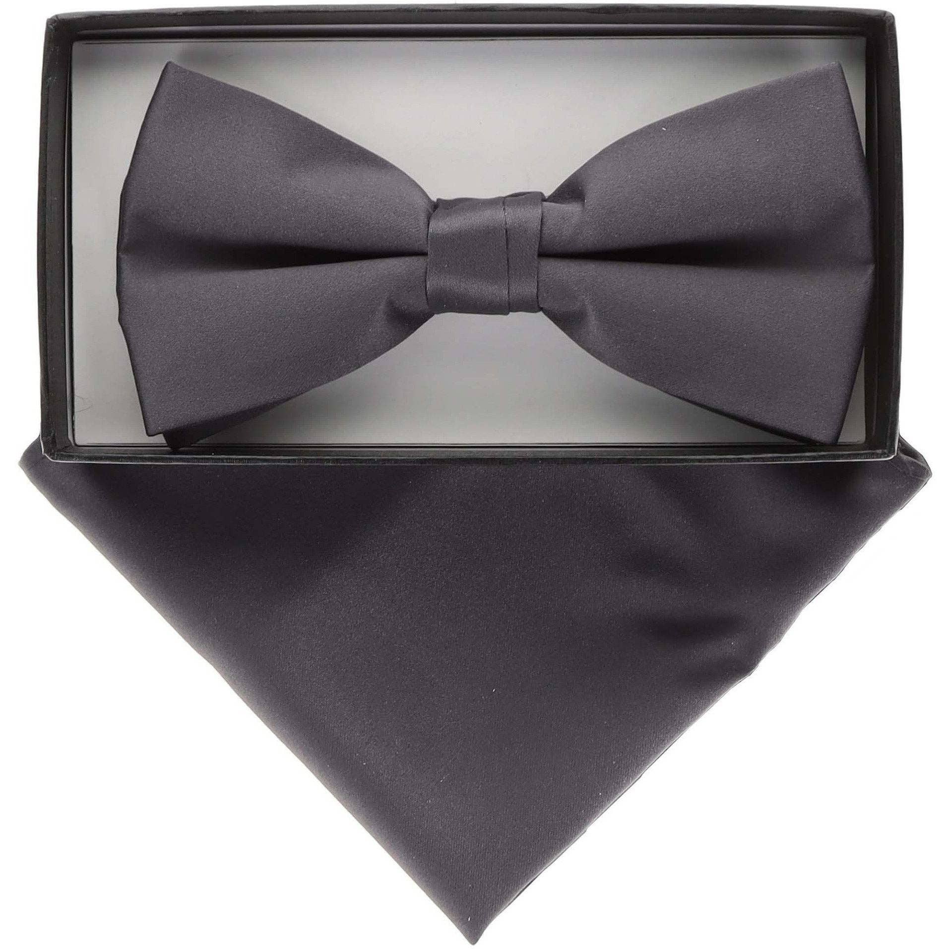 Vittorio Farina Classic Bow Tie & Pocket Square by Classy Cufflinks