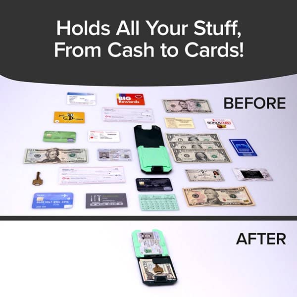 Slim Mint Wallet | Ultra-Thin | RFID-Blocking | Crush-Resist