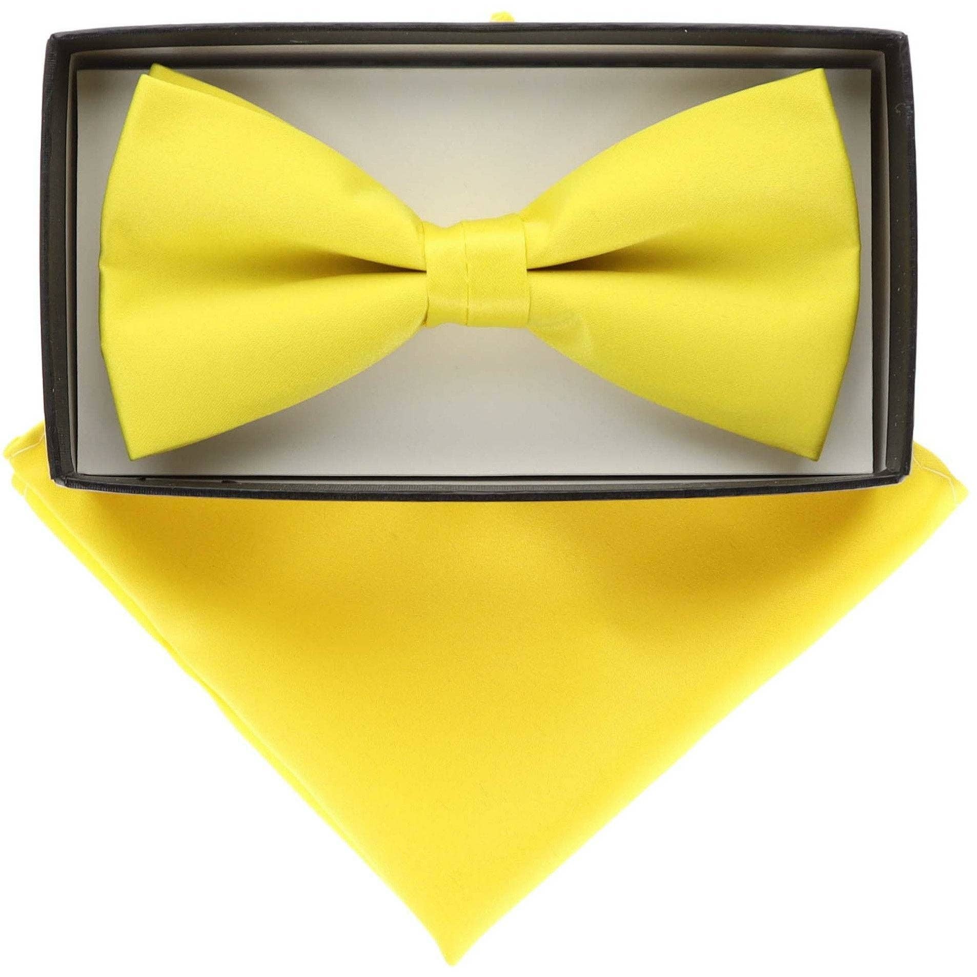 Vittorio Farina Classic Bow Tie & Pocket Square by Classy Cufflinks