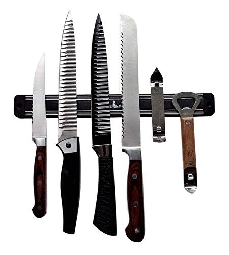Magnetic Knife/Tool Rack - 5 Black