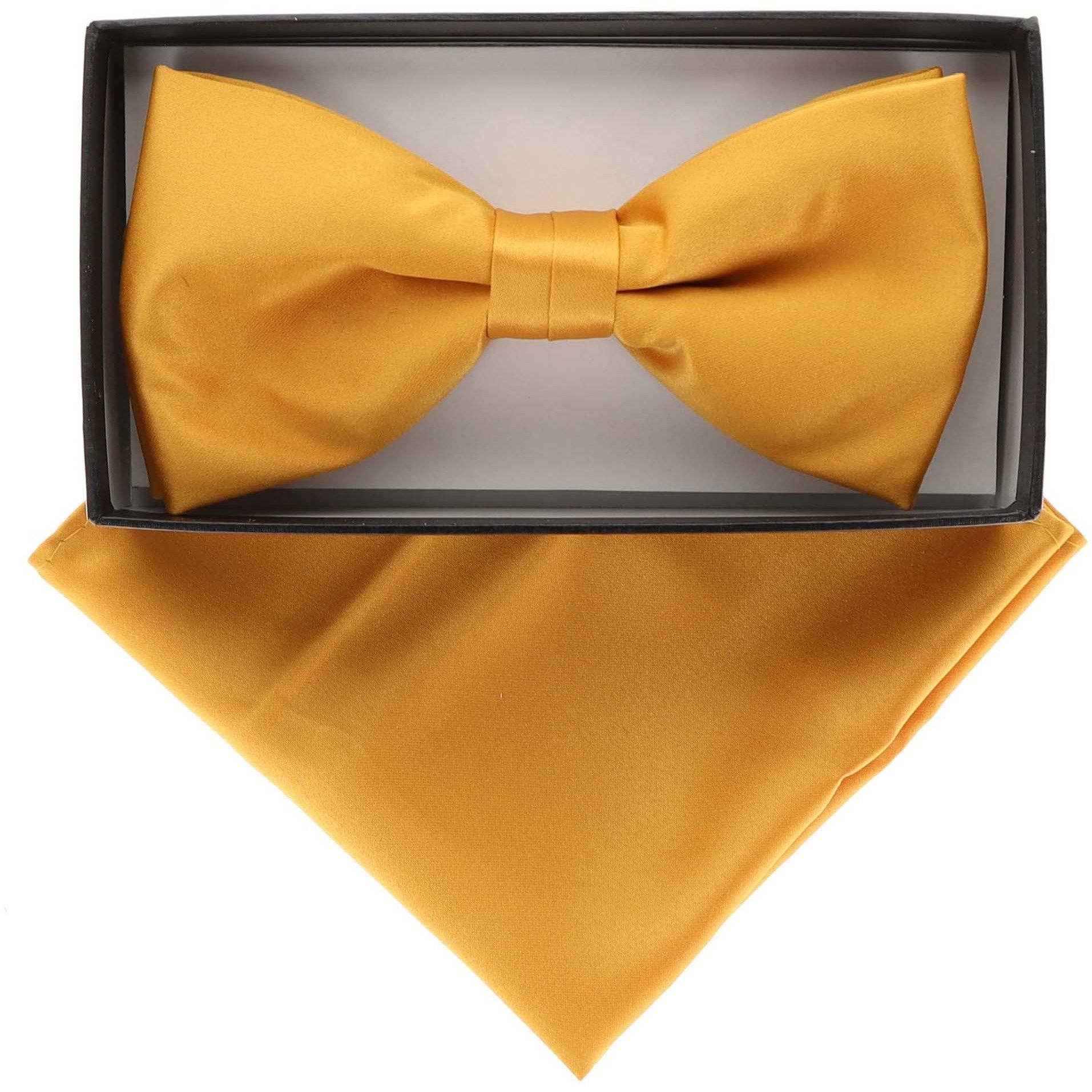 Vittorio Farina Classic Bow Tie & Pocket Square by Classy Cufflinks