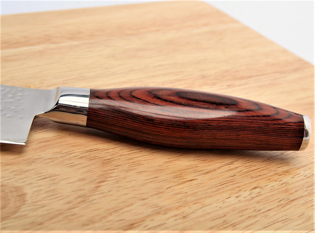 Damascus Stainless Steel Knife - Chef Hammered Design