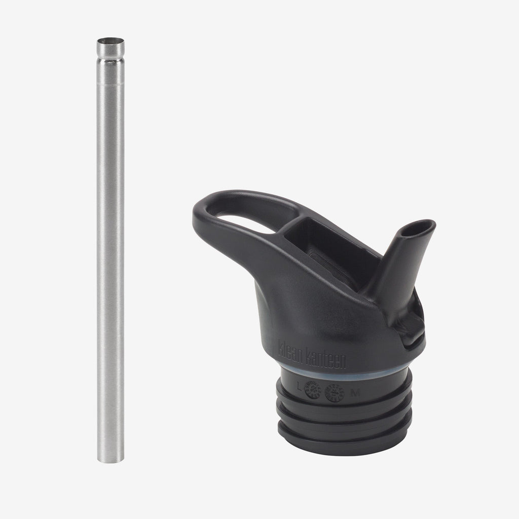 12 oz Classic Kid's Water Bottle with Flip Seal Sport Cap and Straw