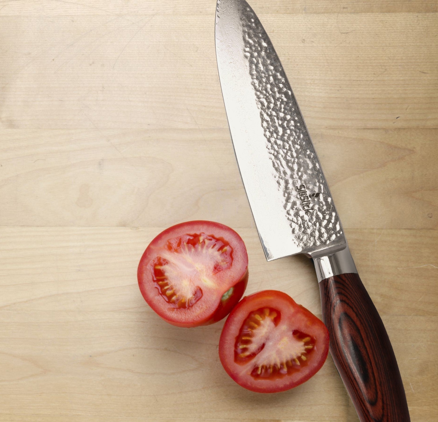 Premium Damascus VG10 Santoku Knife – 7.25" High Carbon Japanese Blade