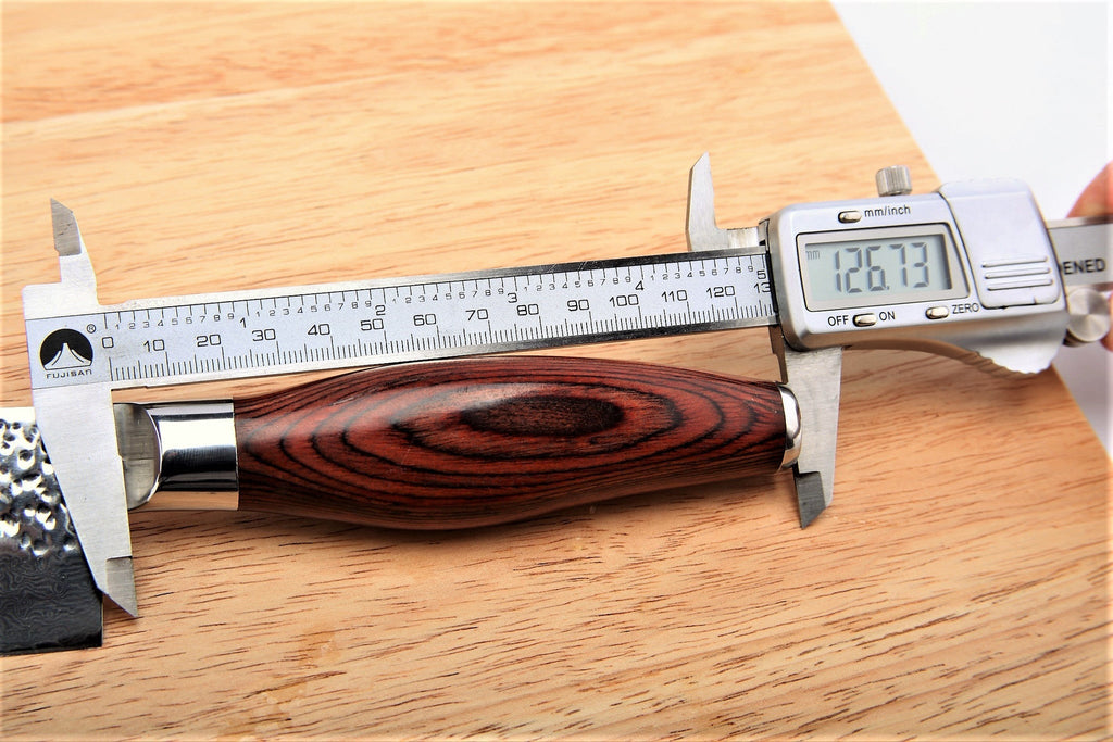 Premium Damascus VG10 Santoku Knife – 7.25" High Carbon Japanese Blade