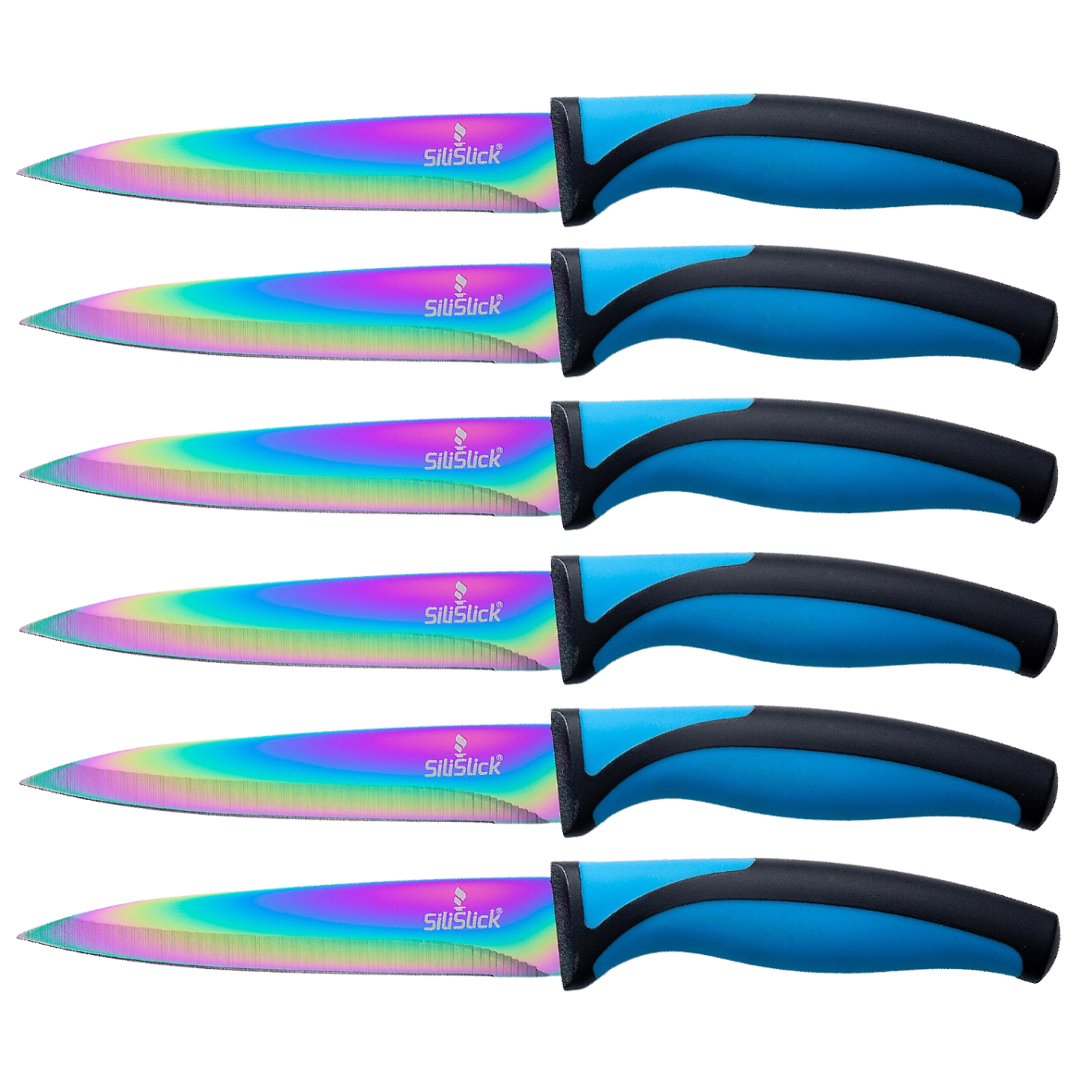 Steak Knife Set (6 Blue)
