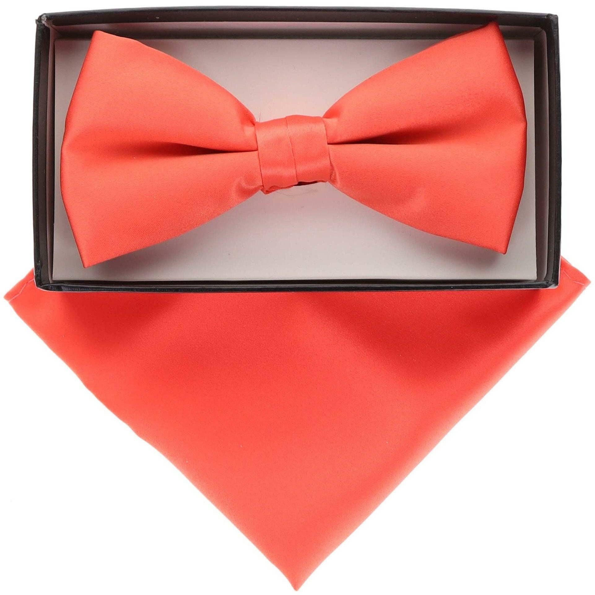 Vittorio Farina Classic Bow Tie & Pocket Square by Classy Cufflinks