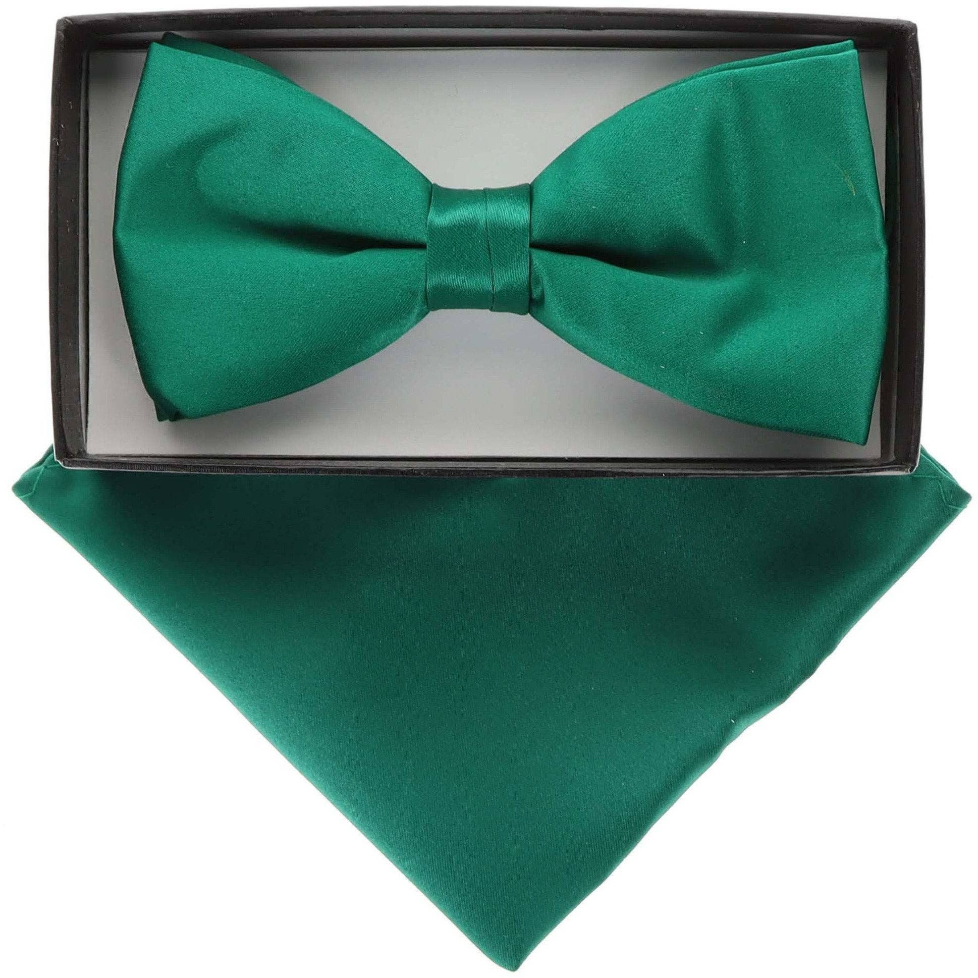 Vittorio Farina Classic Bow Tie & Pocket Square by Classy Cufflinks