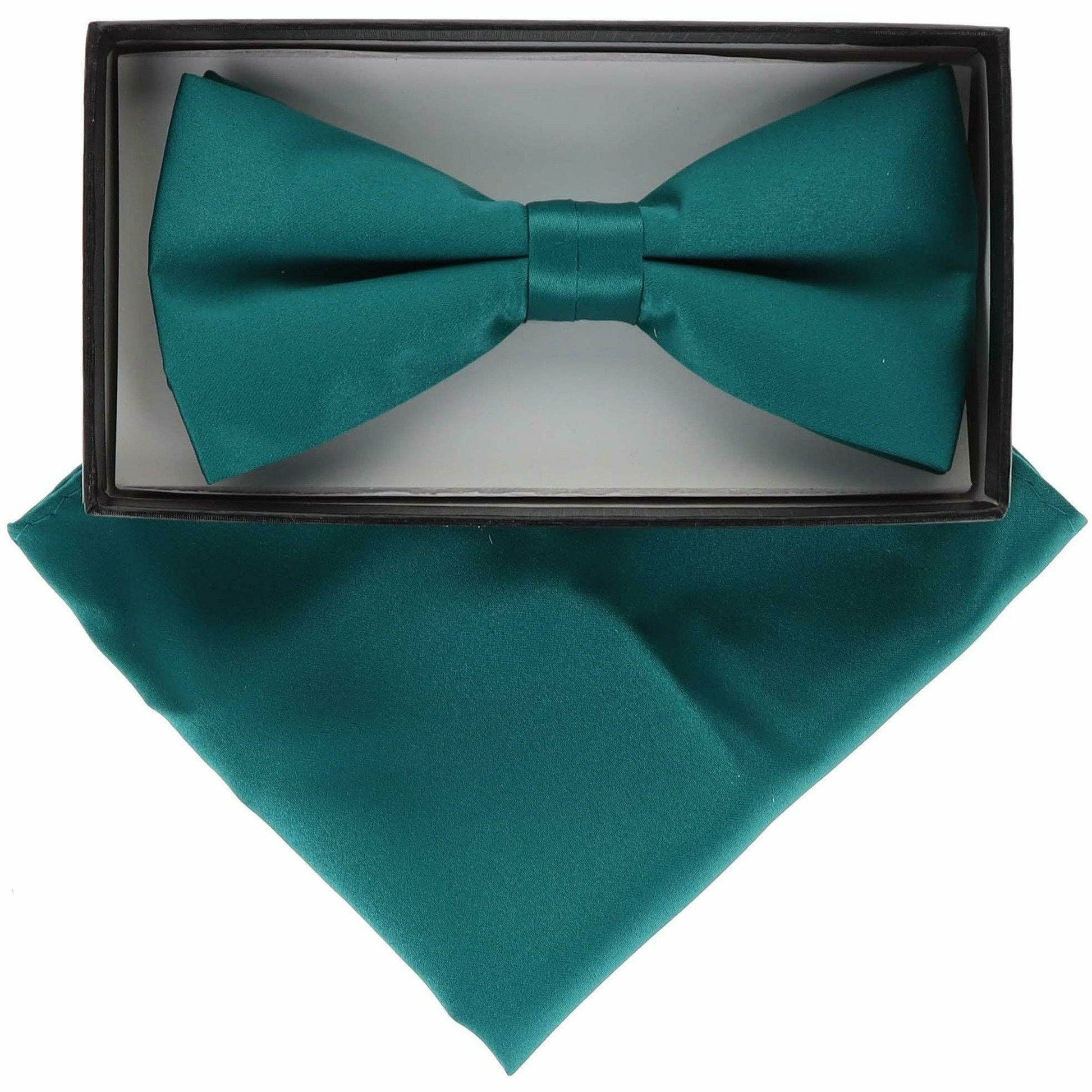 Vittorio Farina Classic Bow Tie & Pocket Square by Classy Cufflinks