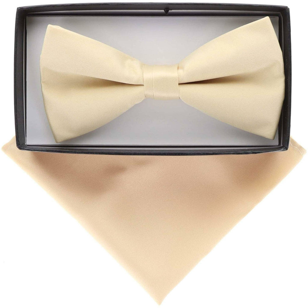 Vittorio Farina Classic Bow Tie & Pocket Square by Classy Cufflinks