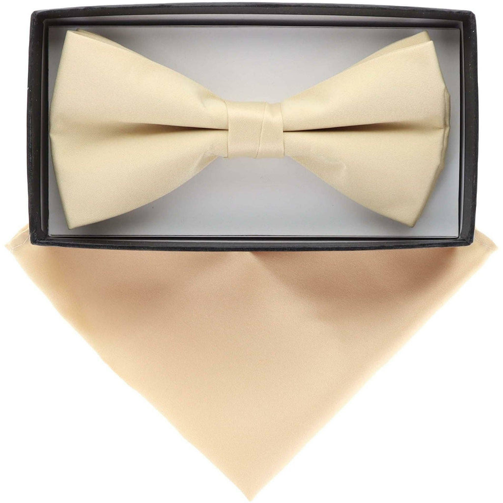 Vittorio Farina Classic Bow Tie & Pocket Square by Classy Cufflinks