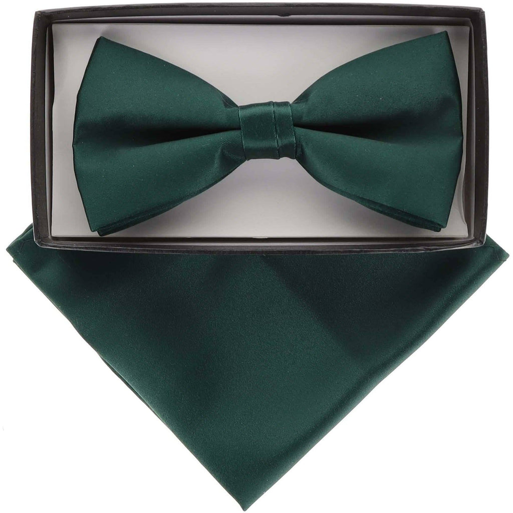 Vittorio Farina Classic Bow Tie & Pocket Square by Classy Cufflinks