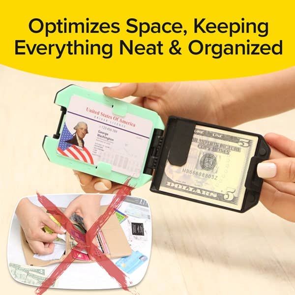 Slim Mint Wallet | Ultra-Thin | RFID-Blocking | Crush-Resist